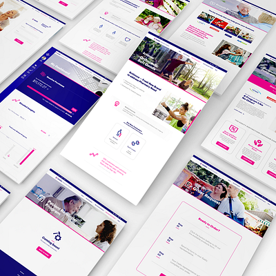 Essity Website branding design jillstclair jillstclaircreative ui web design webdesign website