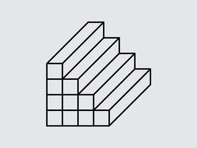 Letter L 36 days of type 36days 36daysoftype design illustration lettering lettermark logo stairs logo typogaphy