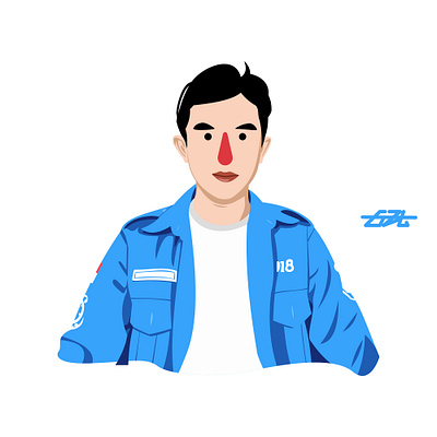 Indonesian boy avatar boy character design icon illustration indonesian vector