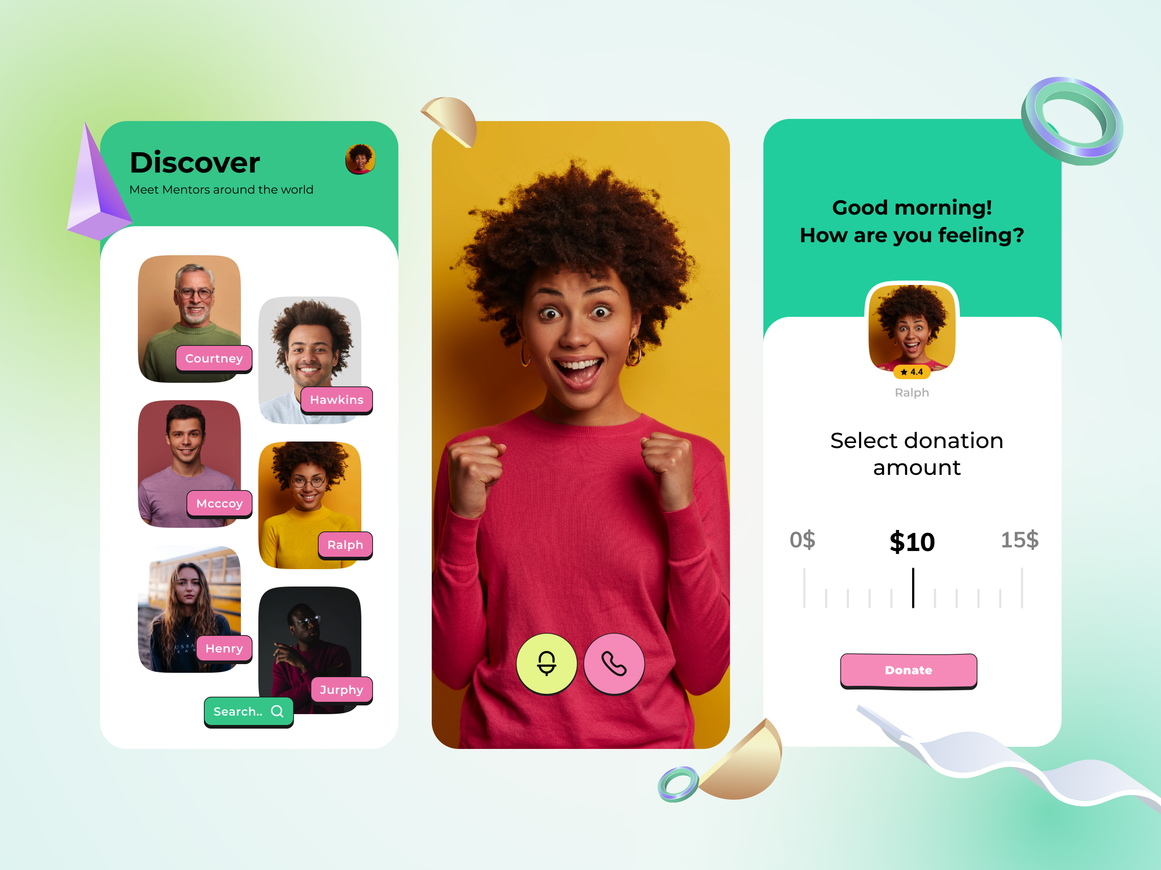 Example of Mobile App Interface Design