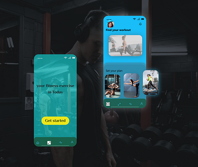 fitness ux design design ecommerce facebook instagram landingpage ux