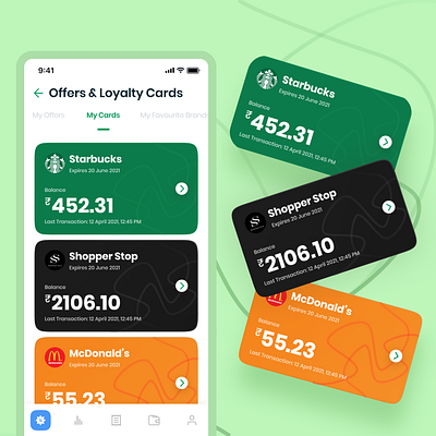 Billmobi - Digital Receipts | Loyalty Cards branding loyalty card uiux web