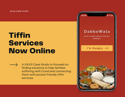 DabbeWala A UI/UX Case Study for Tiffin Services app branding case study design experience design interaction ui