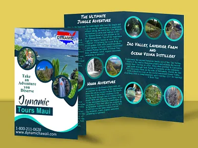 Tour Brochure branding design ecommerce illustration vector