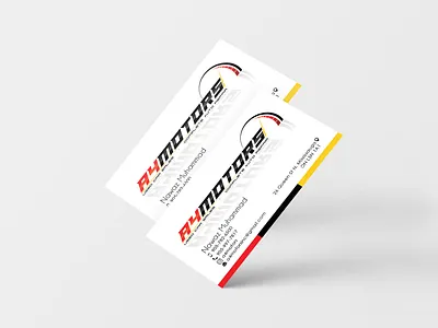 A4Motors Logo and Business Card