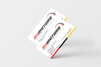 A4Motors Logo and Business Card