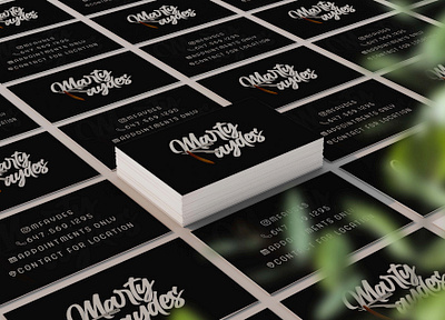 Marty Faydes Logo and Business Cards Design