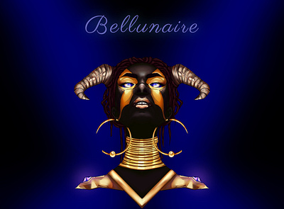 Bellunaire concept art digital painting fantasy fantasy art illustration