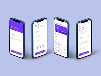 Redesigned India's FASTag app app balance cards map mobileapp mockup profile redesign search transactions wallet