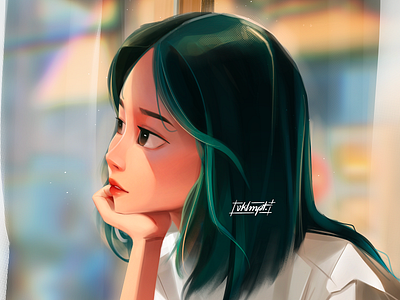 ☀️ art character cute drawings girl girl character illustration