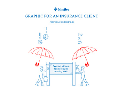 Graphic work for an insurance client creative design flat graphic design graphics illustration insurance minimal storytelling