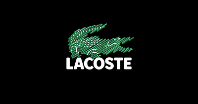 Lacoste logo branding design graphic illustration lacoste lettering logo type typography vector