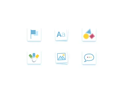 Icons for onzehuisstijl.nl icon ui webapp website