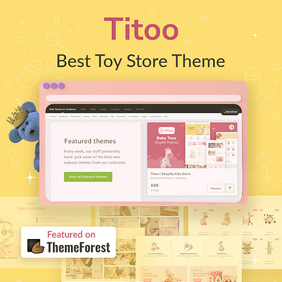 Titoo- Best Toy Store Theme