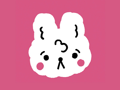 Algodoncito bunny cute design digital flat illustration illustrator kawaii