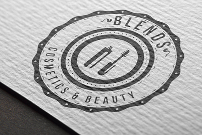 Blends Vintage Logo Design app branding design icon illustration logo typography ui ux vector