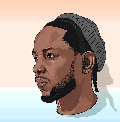 Element (Kendrick Lamar) adobe illustrator draw art digital art drawing illustration mobile