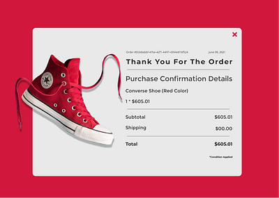 Daily UI 017 Email Receipt 017 daily 100 challenge dailyui design email reciept figma ui