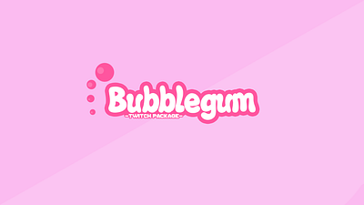 Twitch Package / Bubblegum app branding design icon illustration logo typography ui ux vector