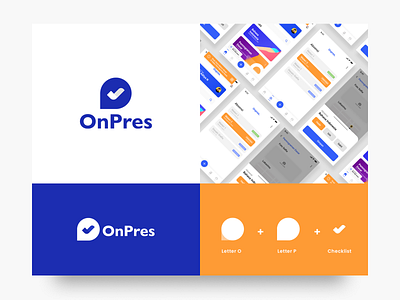 OnPes Logo Design brand identity branding logo logo app logodesign minimalist logo modern logo presence logo professional logo