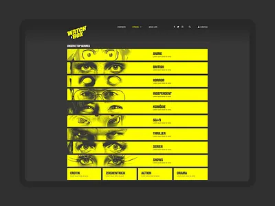 WATCHBOX ・ prototype designsystem identitydesign interactiondesign prototyping webdesign