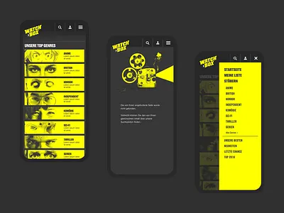 WATCHBOX ・ webdesign designsystem identitydesign interactiondesign prototyping webdesign