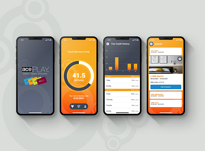 ace | PLAY app concept app design figma mobile ui ux