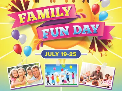 Family Funday Flyer Design branding design flat flyer flyerdesigner flyers graphic design icon illustration illustrator logo logodesigner ui vector