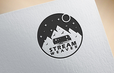 Air stream logo design. airstream branding design graphic design graphicdesign identity branding illustration illustrator logo logo a day logo maker logodesign logotype motion graphics ui