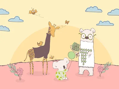 Fancy a Fluffy Doodle? branding design illustration illustration design illustrations illustrations／ui illustrator logo ui ux