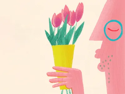 Mother's day colors flowers illu illustration mother mothersday yellow