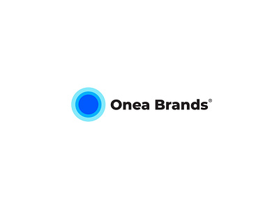 Onea Brands adobe illustrator adrian adrian onea blue blue logo branding circle circle logo design flat logos illustration logo minimal minimal logos minimalism onea onea adrian vector