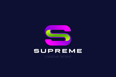 Letter S Logo design 3d 3d letter abstract branding concept conceptual creative design gradient illustration letters 3d logo logo design monogram logo s letter vector