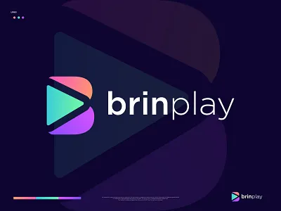 "B" PLAYER LOGO app logo b logo b player logo best logo design brand identity branding creative logo flat logo gradient logo icon logo logo and branding logo design minimal logo minimalist logo modern logo player icon player logo symbol