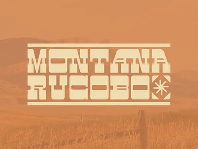 Montana Slab Serif branding country font letter lettering logo montana serif slab slab serif texas typeface united states usa western