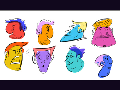 Face's Illustration animation art artwork creative design graphic design illus illustration motion graphics procreate