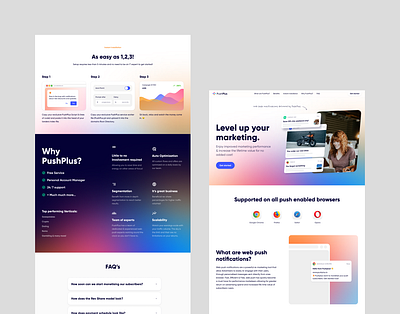 Landing Page Design branding design landing page ui web web design webdesign