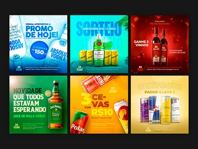 Social Media | Drink absolut alcool art beer delivery design digital art drink graphic design jack daniels social media whisky