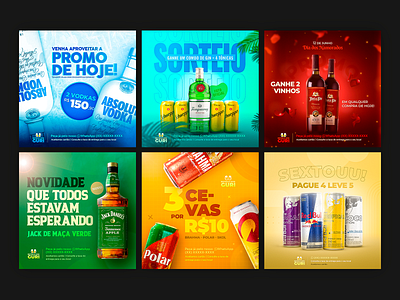 Social Media | Drink absolut alcool art beer delivery design digital art drink graphic design jack daniels social media whisky