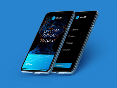 MindIT Website ui ux webdesign