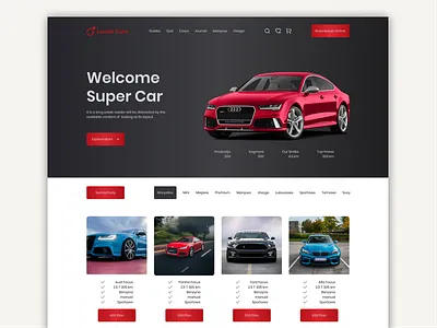 Car Website Design #14 3d car automative interfac animation automative branding car car design car website clean interactive interfac landing page design ui design uiux web website website ui designer website ui ux