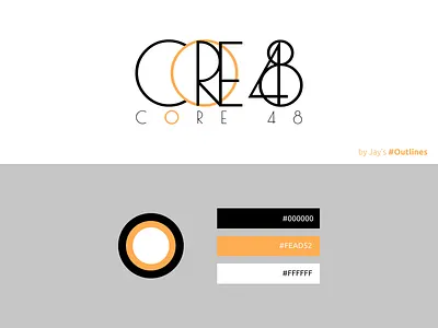 Core48 graphic design logo