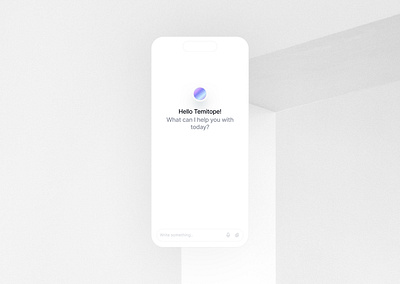 AI Chatbot - Exploration 1 ai bot chatbot design ui ui design ux ux design