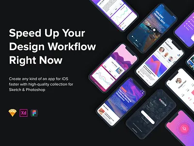 Origin Mobile UI Kit 3d animation app branding concept design development graphic design illustration logo motion graphics ui ui design ui kit user interface ux ux design vector web design web development