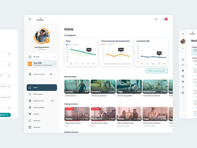 Wellbe design fitness ui ux