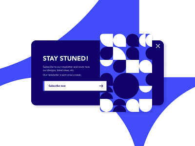 Subscribe - Daily UI Challenge 026 blue branding dailyui dailyui026 dailyuichallenge026 design figma geometric graphicdesign graphism illustration illustrator logo subscribe subscription ui vector