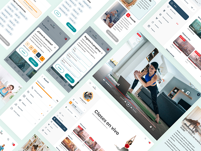 Wellbe design fitness ui ux