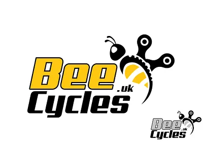 Bee Cycles logodesign vector