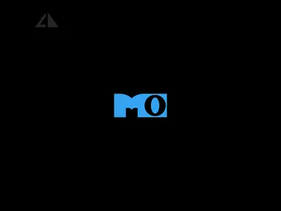 MO Monogram Logo branding design flat geometry icon letter letter logo logo minimal mo monogram monogram