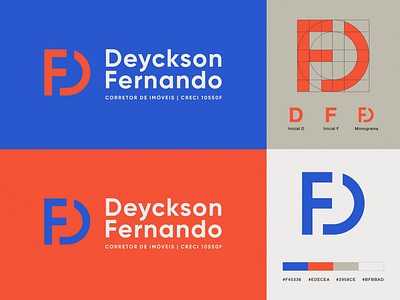 DF Logo Design Concept - Real State Agent branding branding design design graphic design illustration logo logodesigner logogrid logoinspire logolounge logonew logoplace